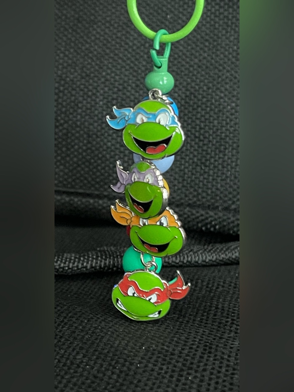 Teenage Mutant Ninja Turtles Green Character Charm Wrist Clip